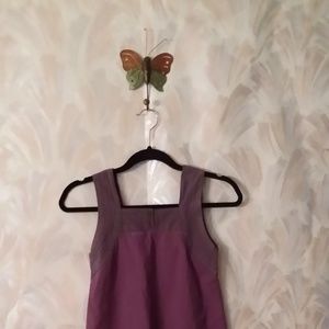 Kate Quinn Organics Girls Purple Roper Dress